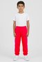Kids Boy Brand Logo Jogger Pants, Fuchsia