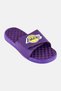 Kids Boy Los Angeles Lakers Primary Logo Slip On Slides, Purple