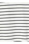 Southblue White Crew Neck Striped Combed Cotton Men's T-Shirt - 6