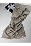 Letter Pattern Cotton Cashmere Silk Shawl Hijab Shawl Shoulder Shawl Foulard - 3