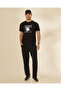 Men Black Silence Graphic T-Shirt - 2
