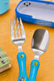 Special Edition Boxed Baby and Child Fork Spoon Set 2 Pieces Ergonomic Handle School Nutrition Travel - 3