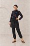 Beli Lace-Up Patterned Full Protection Hijab Swimsuit Set - 3