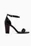Erika Genuine Leather Black Women's Heeled Shoes - 2