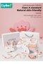 24PCS Newborn Baby Gift Set, Newborn Layette Gift Set for Boys and Girls, Babies Essential Clothes Accessories with Baby Blanket, 100% Premium Cotton, for Spring Summer Autumn Winter Four Seasons - 6
