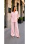 Loselya Women's Muslin Shirt and Pants Double Set - 2