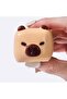 Squishy Brown Capybara Cube - 4