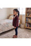 Girls' Soft Plush Cardigan - Buttoned Warm Children's Jacket - 2