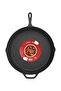 Cast Iron Fry Pan Black 38cm - 3