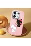 حافظة متوافقة مع هاتف Redmi Note 13 Pro 5G، حافظة حماية للكاميرا من السيليكون الوردي، حافظة هاتف بنمط كيتي - 2