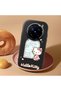 Vivo X200 Pro Compatible Case Camera Protector Black Silicone Couple Phone Case Kitty Pattern - 2