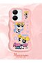 Vivo Y27S Compatible Case Camera Protective Pink Silicone Couple Phone Case Cartoon Pattern - 2