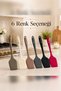 Ivory 29 cm Hard Plastic Spatula Heat Resistant Non-Stick Surface Compatible Flexible Dough Pastry Cake Crepe Serving Spatula - 4