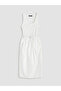 Timeless Clothing & Timeless Choices Belted Ribbed Waist-Fitted Dress - 5