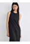 Original Oval Collar Modal Blend Dress - 2