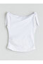 Original Draped Collar Gathered Blouse - 6