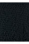 Black Asymmetrical Cut Lace Openwork Skirt - 7
