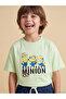 Original Oval Collar Minions Printed Boys' T-Shirt - 2