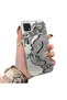 Oppo A15/A15S Compatible High Quality Chinese Style Black and White Dragon Printed Case - 2