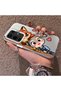 Infinix Note 50 Compatible High-Quality Cartoon Fox and Rabbit Couple Printed Case