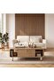 Modern Doro Coffee Table - 100x60x34.6 CM - Natural Oak - M.T.29781.2-3