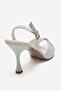Ulea White Skin Women's Thin Heeled Shoes - 5
