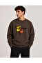 Future Printed Crew Neck 2 Thread Sweatshirt