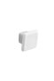 Porcelain Square White Color (1 Piece) Handle Furniture Wardrobe Cabinet Door Handle Drawer Handle - 2