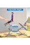 Premium Laptop Stand Portable Stepless Adjustable 360° Rotation Base X-Shape Central Axis L - 5