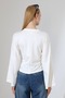 Women's Modal Crew Neck Long Sleeve Blouse - 8