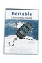 LCD Digital Hanging Luggage Weighing Scale Black - 3