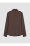 Ozmarka New Season Brown Regular Fit Women's Shirt - 6