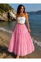 FIRFIRLI DANTELLİ POPLİN ETEK