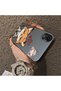 iPhone Xr Compatible Heart-Themed Fox and Rabbit Printed Case, Matching Cover for Friend and Couple - 2
