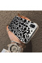 iPhone Xr Compatible High Quality Black Leopard Phone Case, Shockproof Protective Cover - 2