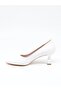 Elva 050 White Heeled Women's Stiletto - 7