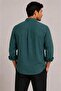 Huffa Men's Linen Regular Loose Long Sleeve Shirt 7679 - 2