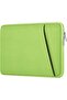 Askuko Laptop Sleeve 14 inch, Shockproof Protective Computer Cover, Durable Carrying Bag Laptop Case Compatible with 14" MacBook Air/Pro HP Asus Lenovo Notebook, Light Green