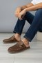 100% Genuine Leather Full Orthopedic Men's Daily Slippers (Buy 1 Size Larger) - 3