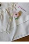 Pink Cherry Blossom Pearl Dangle Japanese Bun Hairpin 18cm - Vintage Women's Stick Hairpin Hair Stick - 6