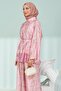 Pink Patterned Tunic Trouser Set - 2