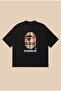 Cream Plaid Bape Printed Oversize Boxy Cut Unisex 100% Cotton Tshirt |   Streetwear