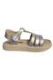 Queen-Flt 31/36 Girls' Sandals - 4