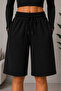 Double Black Gray Shorts Women's Double Combination Package High Waist Cotton Sweat Shorts - 6