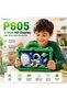 P605 Kids Tablet 7 Inch, Android 15, 6GB RAM 256GB ROM, HD 1024×600 Display, 3000mAh Battery, Dual Cameras, 5G WiFi, 3D Astronaut Shockproof EVA Case with Handle - 2