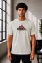 Unisex Oversize Embroidered Attack on Titan Eren Yeager Design 100% Cotton T-Shirt