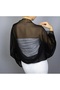 Novalyn Chiffon Tulle Bolero Shawl – Shoulder Shawl for Evening Dresses, Tulle Chiffon Wedding & Engagement Shawl Cardigan – Thin Chiffon Shawl with a Jacket Look - 2