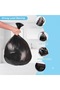 Black Garbage Bags 20 Pack, 95x120cm HDPE Leak-Proof | Octagon Bottom Design, Tear-Resistant, Strong Load Bearing, Rolled for Easy Dispensing, Kitchen & Office Use - 3