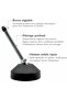 Furniture Legs - 6-Piece Adjustable Universal Silicone Feet Set D50 × M8 × 50, M8 threaded nylon material, rotatable base, table leg sliding pads - 4