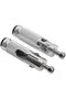 Universal folding aluminum alloy motorcycle foot pedals, replacement foot pedals, silver - 3